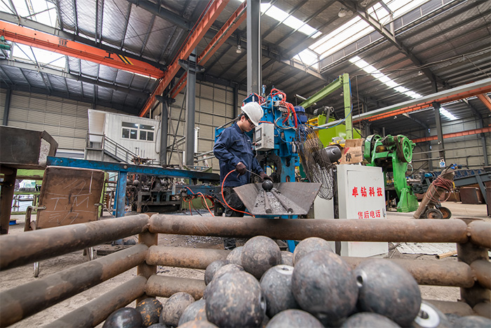 商洛网架配件-螺栓球加工车间